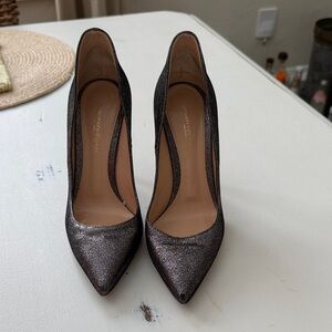 Gianvito Rossi Shimmering Black Heels